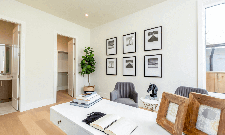 A new and modern office with professional interior design.